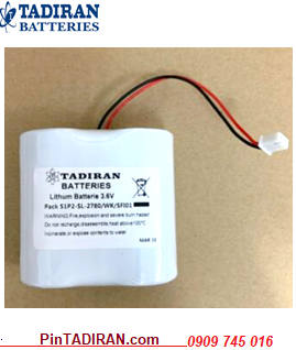 Tadiran S1P2-SL-2780/WK/SFI01; Pin nuôi nguồn S1P2-SL-2780/WK/SFI01 _Xuất xứ Israel